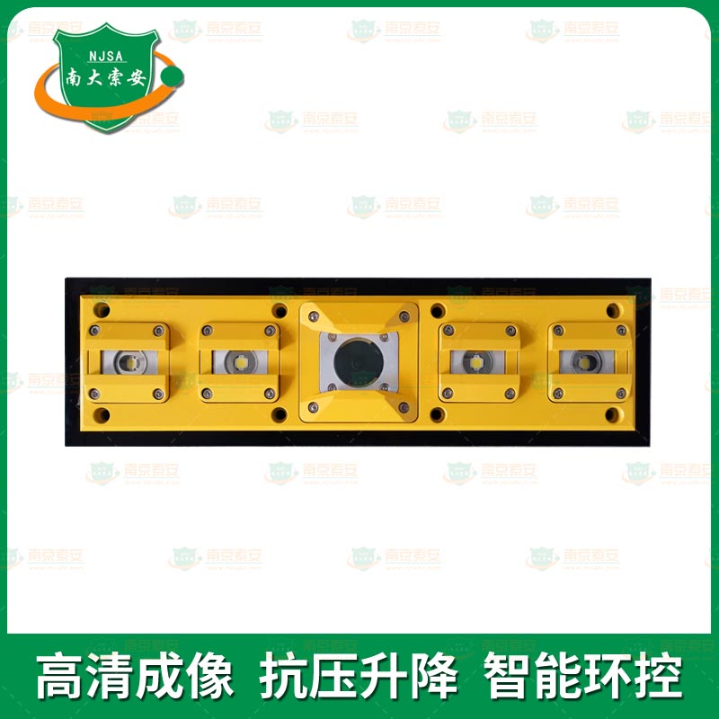 高配 固定地埋式 車底監控拍照系統（可升級為掃描）Highly equipped with fixed in-ground vehicle undercarriage surveillance camera system (upgradable to scanning)